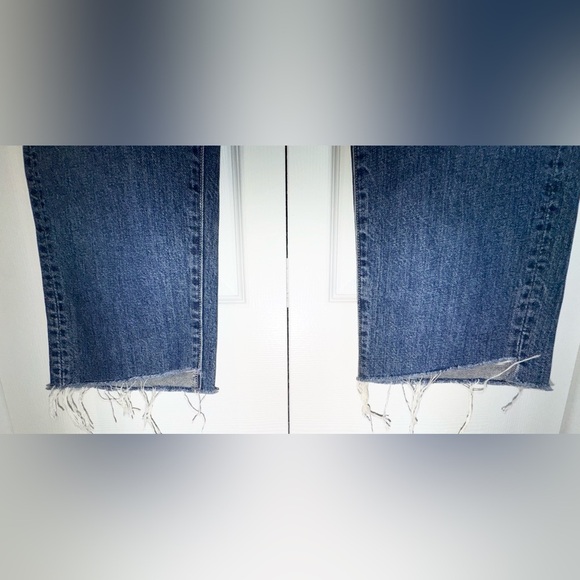 Mother Jeans Women's The Insider Crop Step Fray Girl Crush Raw Hem no size tag - Picture 3 of 15